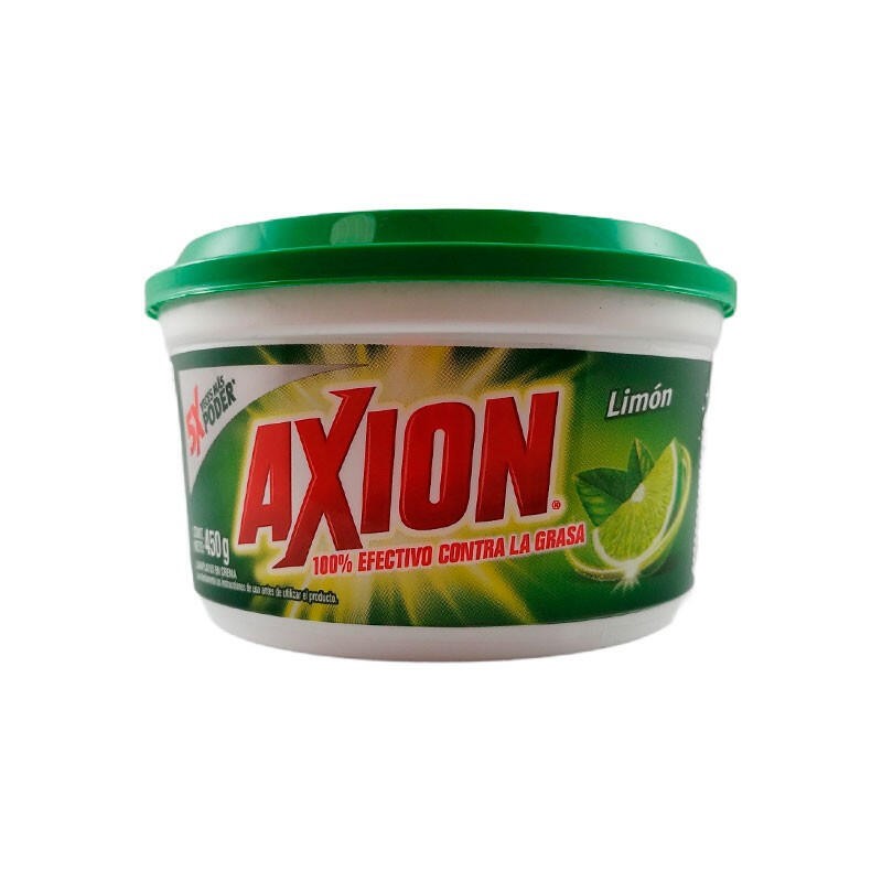 Lavaplatos Axion Limón 450gr