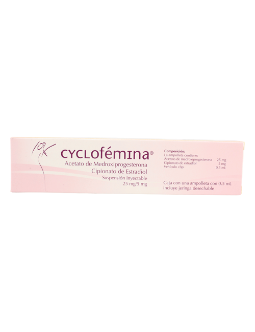 Cyclofemina 1 Ampolla 25mg