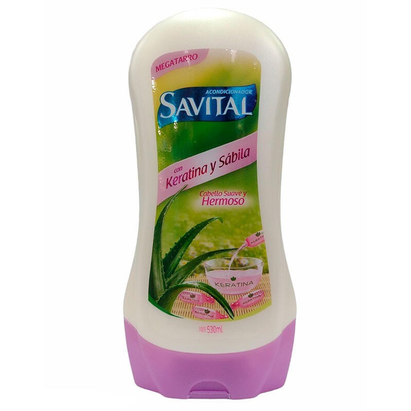 Acondicionador Savital Keratina y Sábila 530ml