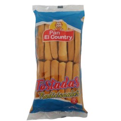 Tostadas El Country 12 Und 100gr