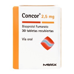 Concor Merck 30 Tabletas 2.5mg