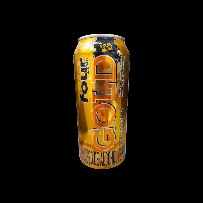 Four Loko Gold 12% Volumen Alcohol