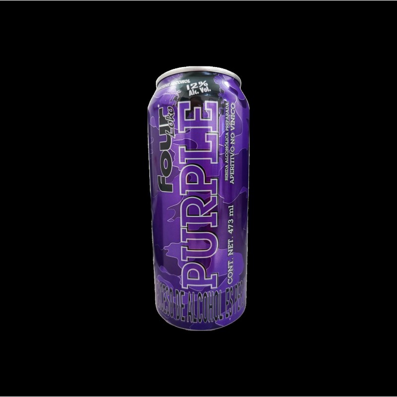 Four Loko Purple 12% Volumen Alcohol