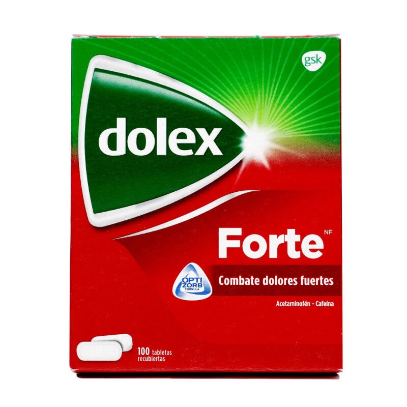 Dolex Forte X500Mg X100 Tabletas