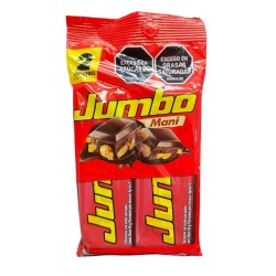 Chocolatina Jumbo Con Maní X90G  X2Uni