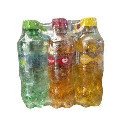 Agua Saborizada Brisa Lima Limón Y Manzana Con Gas Pet x 280ml x 9 Unidades