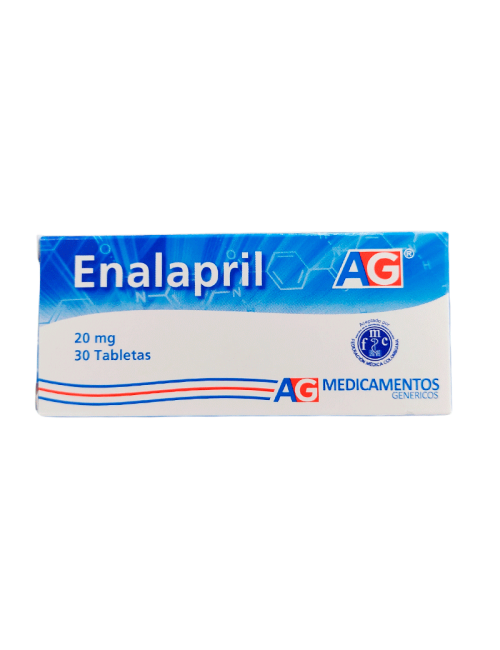 Enalapril AG 30 Tabletas 20mg