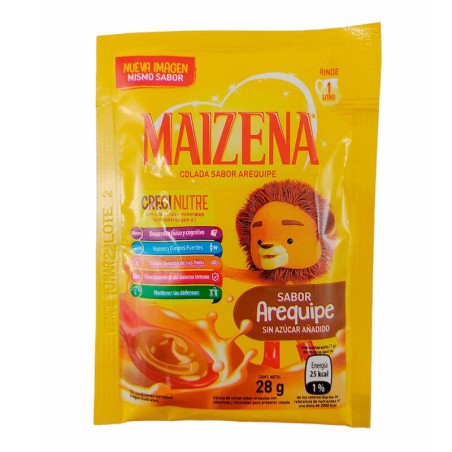 Colada Arequipe Maizena 28gr