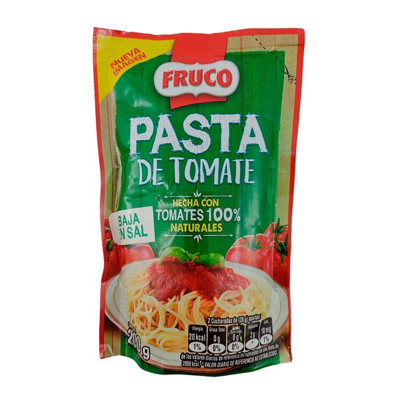 Pasta De Tomate Fruco 200gr