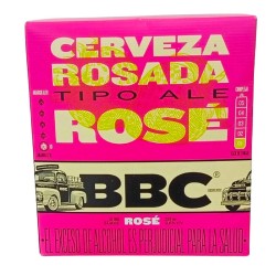 Cerveza Rosada BBC Tipo Ale Rosé X4 Unidades