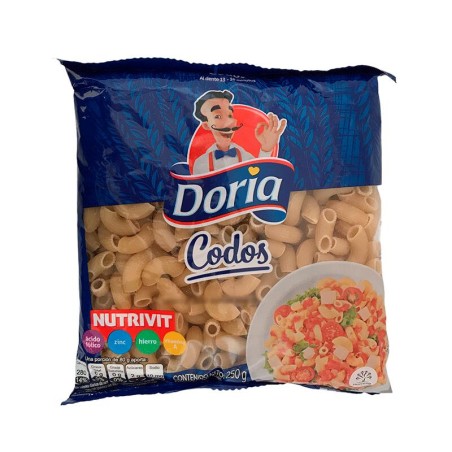 Pasta Codos Doria 250gr