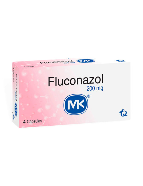 Fluconazol Mk 4 Cápsulas 200mg