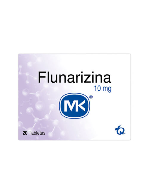 Flunarizina Mk 20 Tabletas...