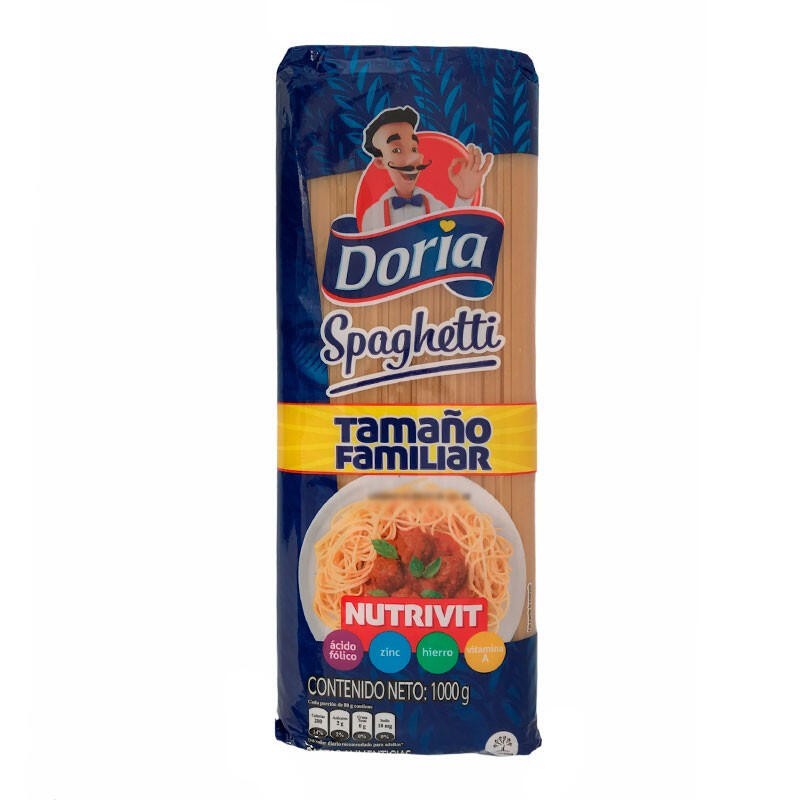 Pasta Spaguetti Doria 1000gr