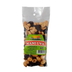 Maní con Uvas Pasas Solsemilla 90gr