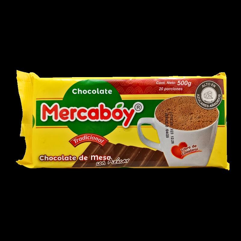 Chocolate Mercaboy Tradicional 500gr