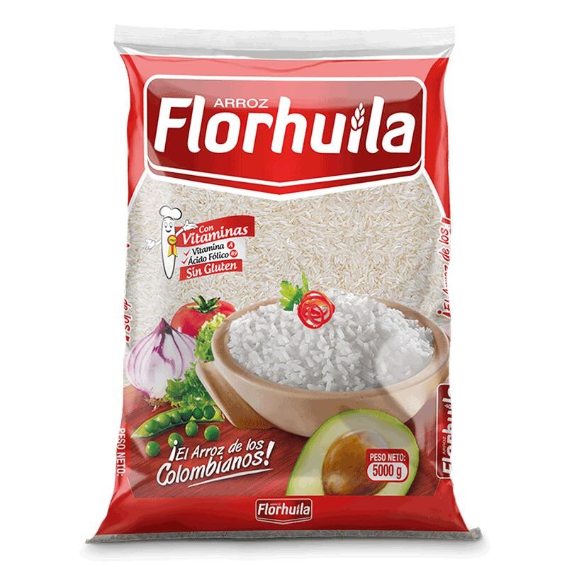 Arroz FlorHuila 5000gr