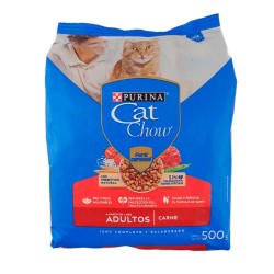 Cat Chow Adultos Carne Activos 500gr