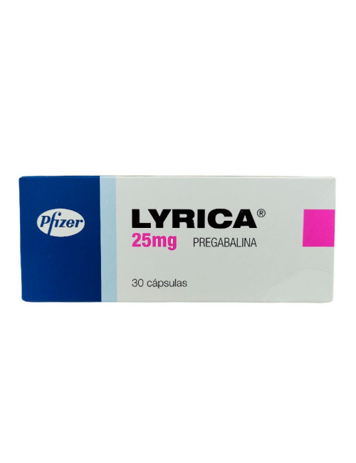 Lyrica Pfizer 30 Cápsulas 25mg