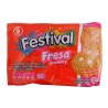 Galletas Festival Sabor A Fresa 12 Und 403gr