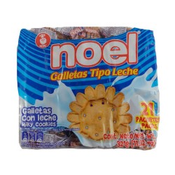 Galletas Noel Tipo Leche 21 Und 321gr