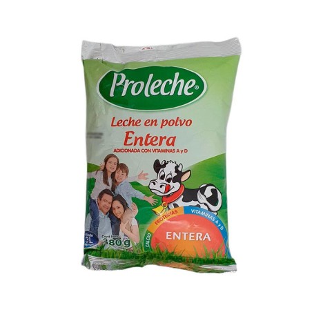 Leche en Polvo Proleche Entera 380gr