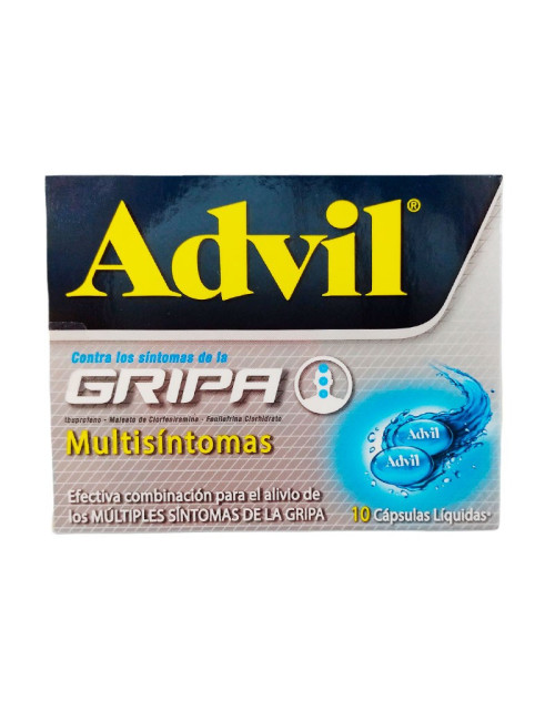 Advil Gripa 10 Cápsulas