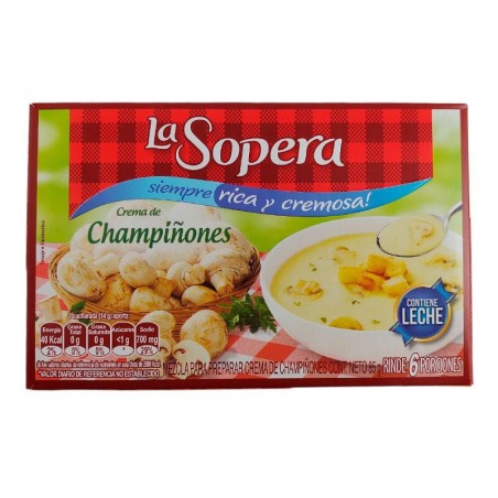 Crema de Champiñones La Sopera 85gr