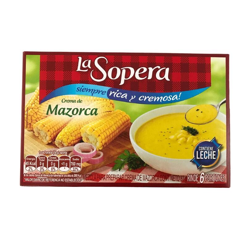 Crema de Mazorca La Sopera 87gr