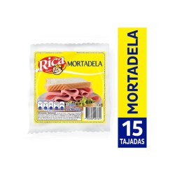 Mortadela Rica 15 Tajadas 250gr