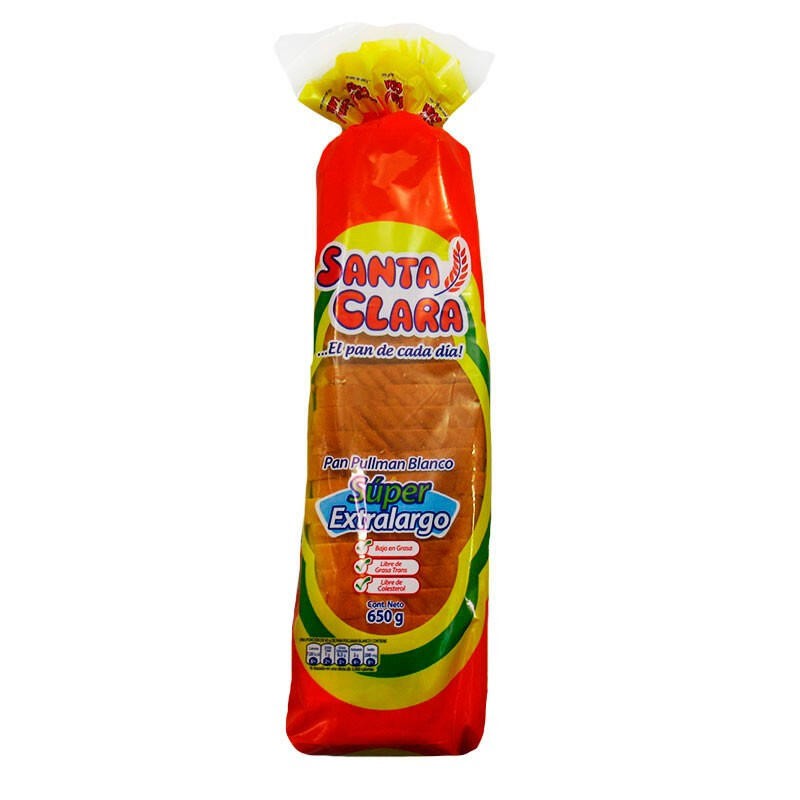 Pan Santa Clara Super Extralargo 650gr