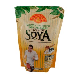 Leche de Soya Superior Miel 250gr