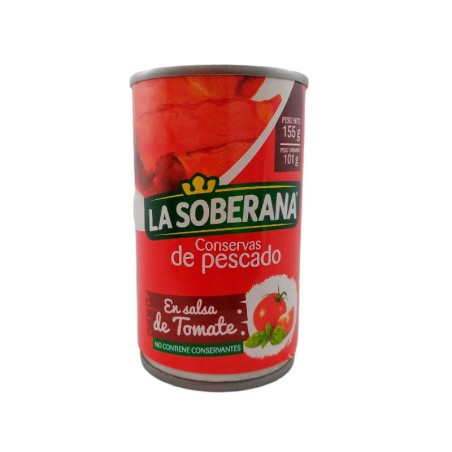 Sardinas La soberana En Salsa De Tomate 155gr