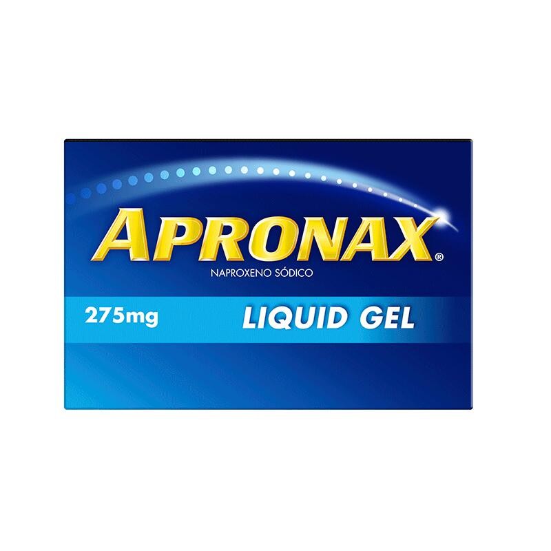 Apronax Gel Fracción 5 Cápsulas 275mg