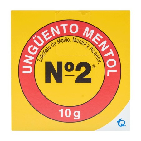 Ungüento Mentol No 2 10gr