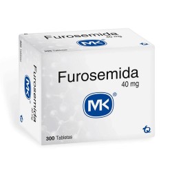 Furosemida Mk Fracción 30 Tabletas 40mg