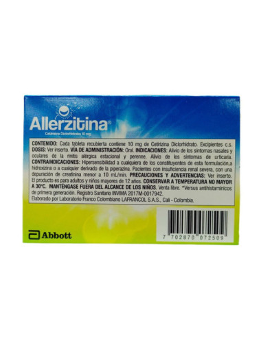 Allerzitina spray nasal - Allerzitina