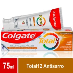 Crema Dental Colgate Total 12 Anti Sarro 75ml