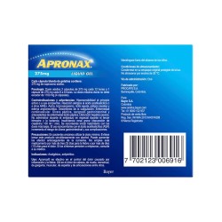 Apronax Gel 8 Cápsulas 275mg