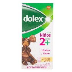 Dolex Niños 2+ Jarabe 90mL