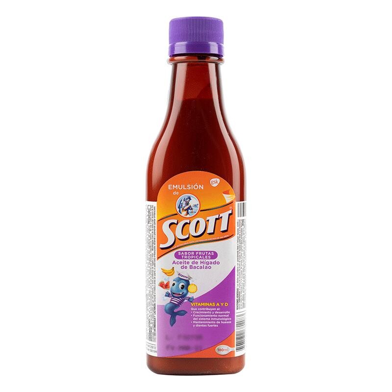 Emulsión Scott Frutas Tropicales 180mL