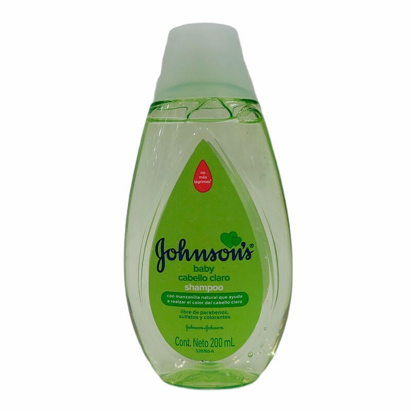 Shampoo Johnson's Baby Cabello Claro Manzanilla 200ml