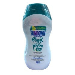 Protector Solar Sundown Playa y Piscina FPS 50 120mL