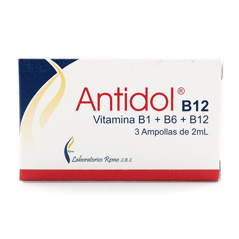 Antidol B12 Remo Fracción 1 Ampolla 2mL