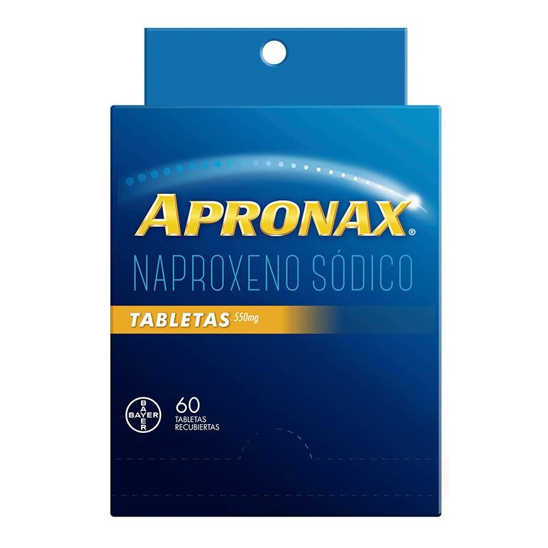 Apronax Fracción 4 Tabletas 550mg