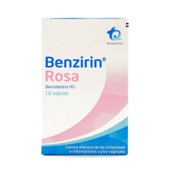 Benzirin Rosa Fracción 1 Sobre