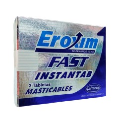 Eroxim Fast Instantab 2 Tabletas