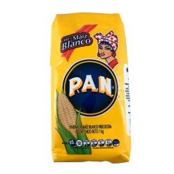 Harina De Maíz Blanco Pan 1.000gr