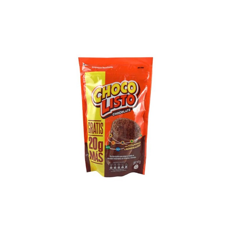 Chocolisto Chocolate 220gr