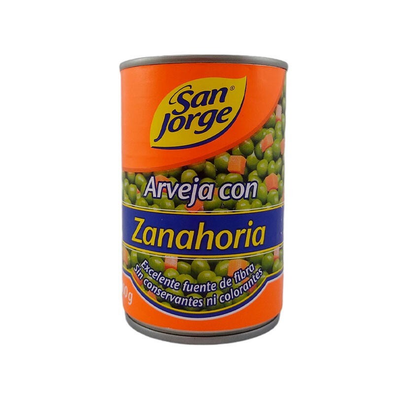 Arveja Con Zanahoria San Jorge 300gr